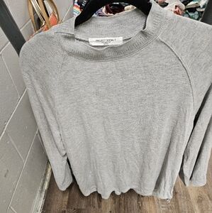 Project Social T🌼 New Top  Soft Fabric♡Gray/ size/ Med♡